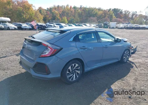 2017 Honda Civic Lx из США, поврежденный, VIN SHHFK7H32HU415215